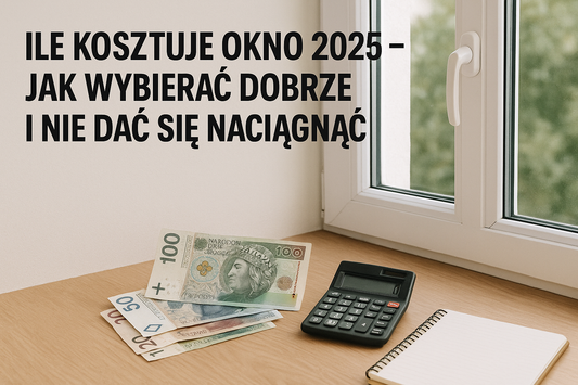 Ile kosztuje okno 2025 - Jak wybierać dobrze i nie dać się naciągnąć